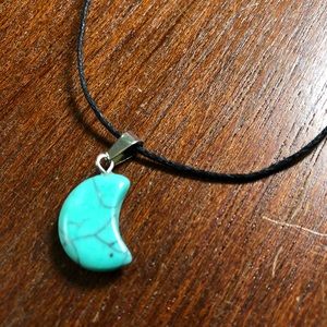 Turquoise Moon Necklace